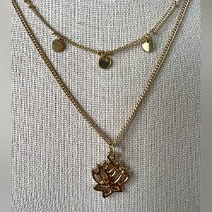 Lotus necklace set